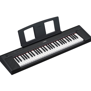 Yamaha NP15 61 Key Piaggero Black Ultra-Portable Digital Piano