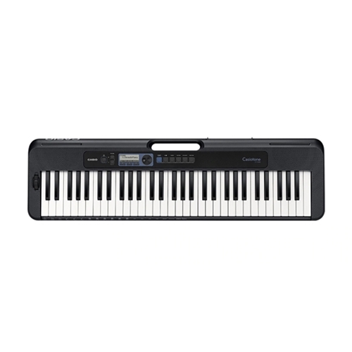 Casiotone Black Portable Keyboard with Touch Sensitivity