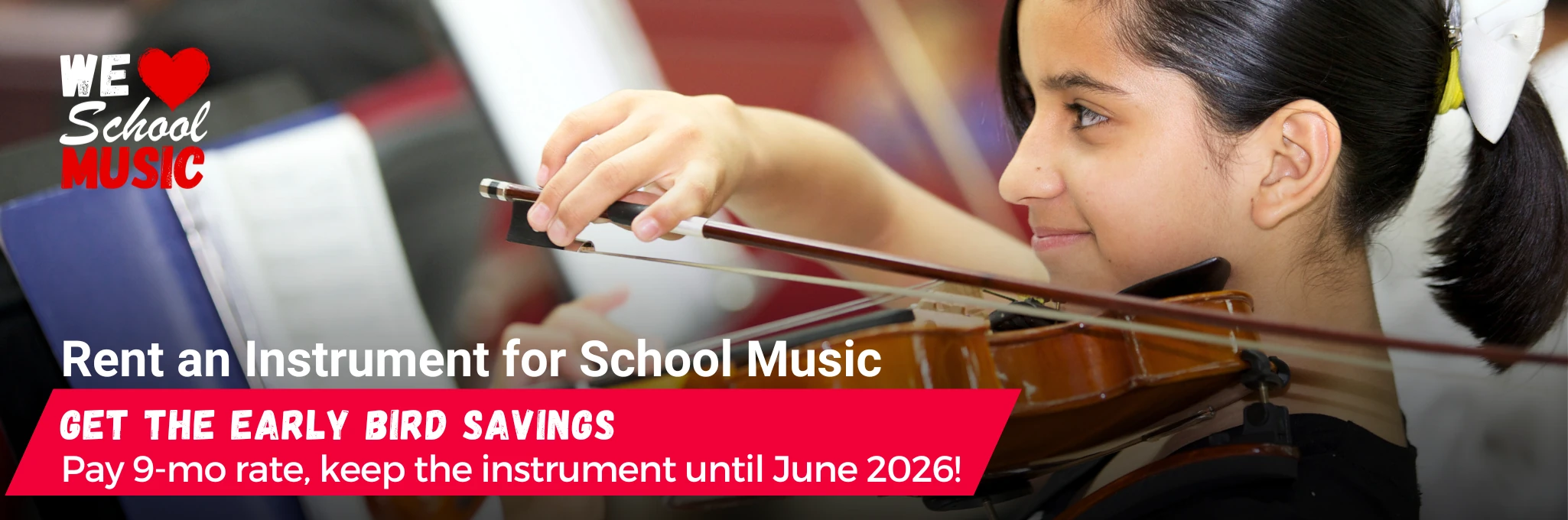 The Magic Flute rents high quality band and orchestra instruments for Marin school music programs at the best rental rates.