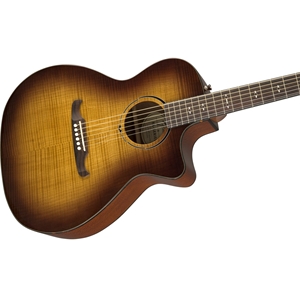 Fender FA-345CE Auditorium Tea Burst Acoustic-Electric Guitar