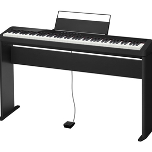 Casio Privia PX-S1000 Bundle w/ CS68 Stand Hammer Action Digital Piano Black