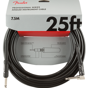 Fender Professional Instrument 25' Cable Angle