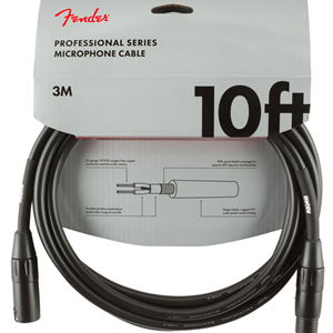 Fender Professional Series 10' Microphone Cable