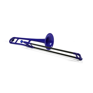 Jiggs Whigham P-bone Plastic Slide Trombone (blue)