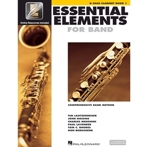 Essential Elements: Book 1 - Bb Bass Clarinet - W/ Eei