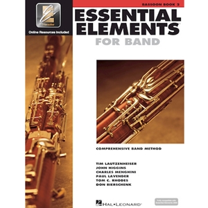 Essential Elements for Band – Bassoon Book 2 with EEi