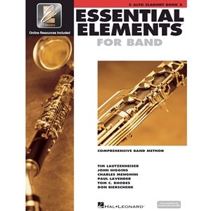 Essential Elements for Band – Eb Alto Clarinet Book 2 with EEi