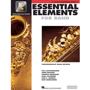 Essential Elements 2000: Book 2 - Alto Sax - w/ EEi