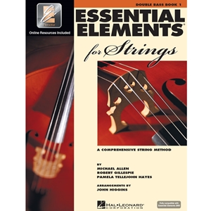 Essential Elements for Strings – Double Bass Book 1 with EEi