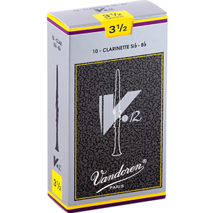 Vandoren Bb Clarinet V12 #3.5 Reeds, Box 10
