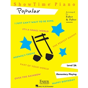 Faber: Showtime Piano - Level 2a - Popular