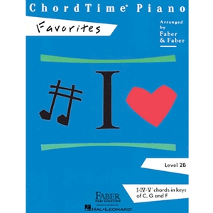 Faber: Chordtime Piano - Level 2b - Favorites