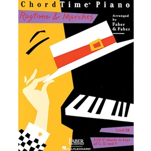 Faber: Chordtime Piano - Level 2b - Ragtime & Marches