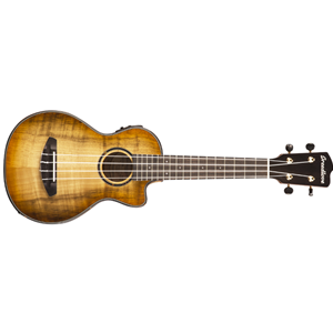 Breedlove Lu'au Concert Ukulele Natural Shadow CE Myrtlewood-Myrtlewood