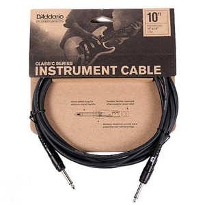 D'Addario Classic Series Instrument Cable, 10 feet