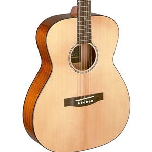 JN Guitars Auditorium Natural Acoustic with Solid Spruce Top