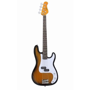 Oscar Schmidt Precision Electric Bass Guitar, Tobacco Sunburst