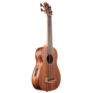 Kala Rumbler U-Bass, Satin Mahogany, Fretted