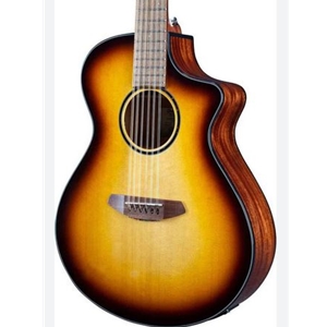 Breedlove Discovery ECO S Concert Edgeburst 12 String CE Sitka/Mahogany Acoustic Guitar