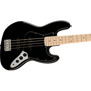 Fender Squier Affinity Series Jazz Bass Maple Fingerboard Black Pickguard Black