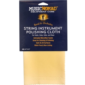 Music Nomad String Instrument Microfiber Polishing Cloth for Violin, Viola, Cello & Bass