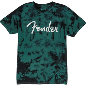 Fender Tie Dye Logo T-Shirt Med