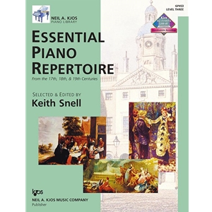 Snell: Essential Piano Repertoire - Level 3 - W/ Downloadable Audio