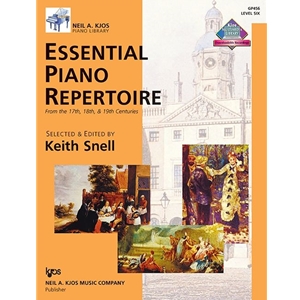 Snell: Essential Piano Repertoire - Level 6 - W/ Downloadable Audio