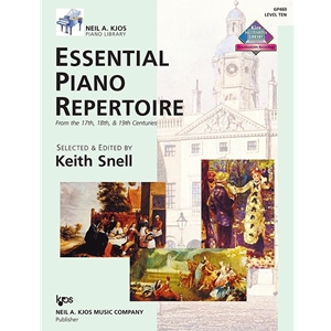 Snell: Essential Piano Repertoire - Level 10 - W/ Downloadable Audio