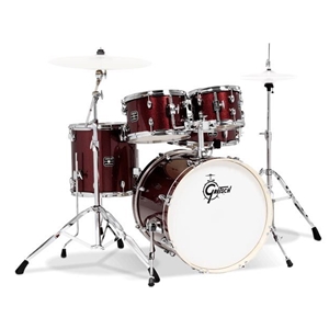 Gretsch Energy 5-Piece Kit with Full Hardware Set Ruby Sparkle