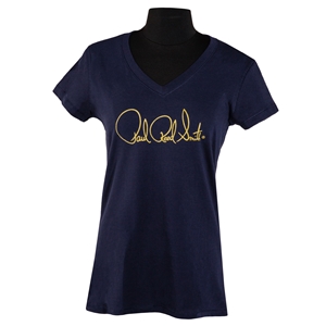 PRS Women's Tee, Short-Slv, PRS Signature Logo, Navy Blue, Medium