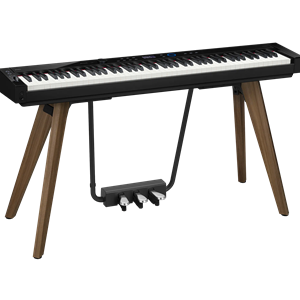 Casio Privia PX-S7000BK 88 Key Black Digital Piano - Includes Matching Beech Stand With Fixed Pedals