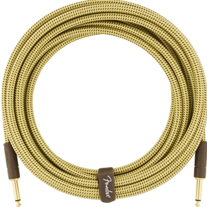 Fender Deluxe Series Instrument Cable 18.6' Tweed, Straight