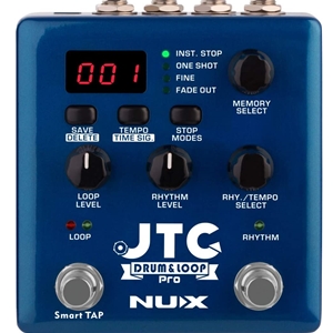NUX JTC Drum & Loop PRO (NDL-5) Dual Switch Looper Pedal