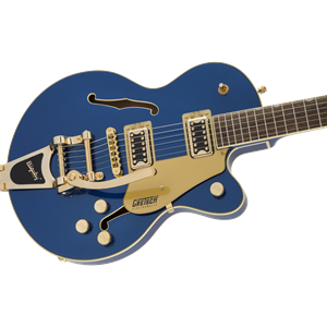 Gretsch G5655TG Electromatic Center Block Jr. Single-Cut with Bigsby and Gold Hardware Azure Metallic