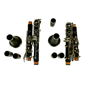 Used Vintage Buffet R-13 Bb & A Professional Clarinets in Protec Case