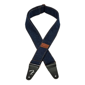 Fender X Wrangler Denim Strap, Dark Indigo