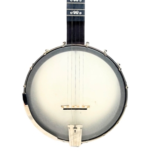 Used Deering Artisan Goodtime 5 String Open Back Banjo With Scoop And Bag