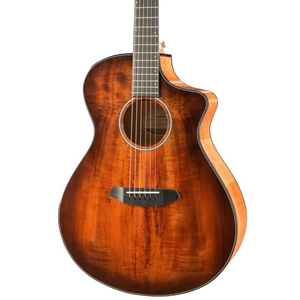 Breedlove Pursuit Exotic S Concert Bourbon CE Myrtlewood-Myrtlewood