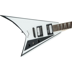 Jackson JS Series Rhoads JS32T White with Black Bevels Electric Guitar