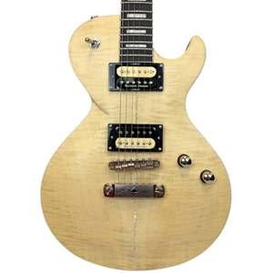 Used DBZ Bolero Flame Satin Natural Electric Guitar