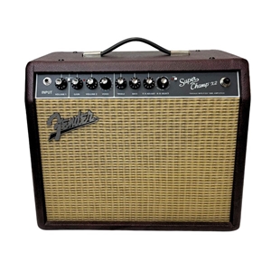 Used Fender Super Champ x 2 Limited Edition Wine Red 2018