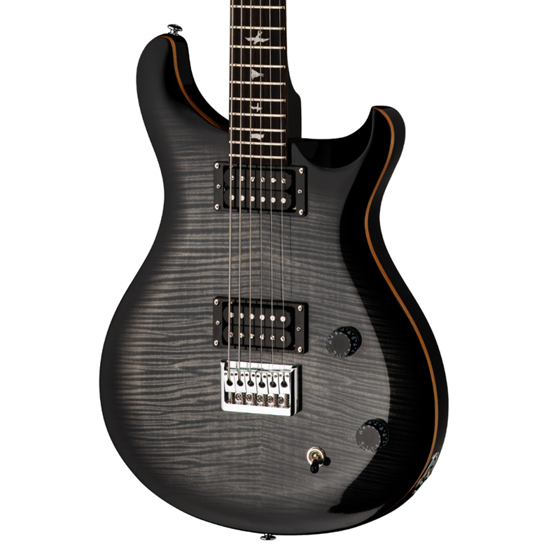 PRS Guitars SE 277 Extended Range Baritone Charcoal Burst (2023 Violin Top  Carve)