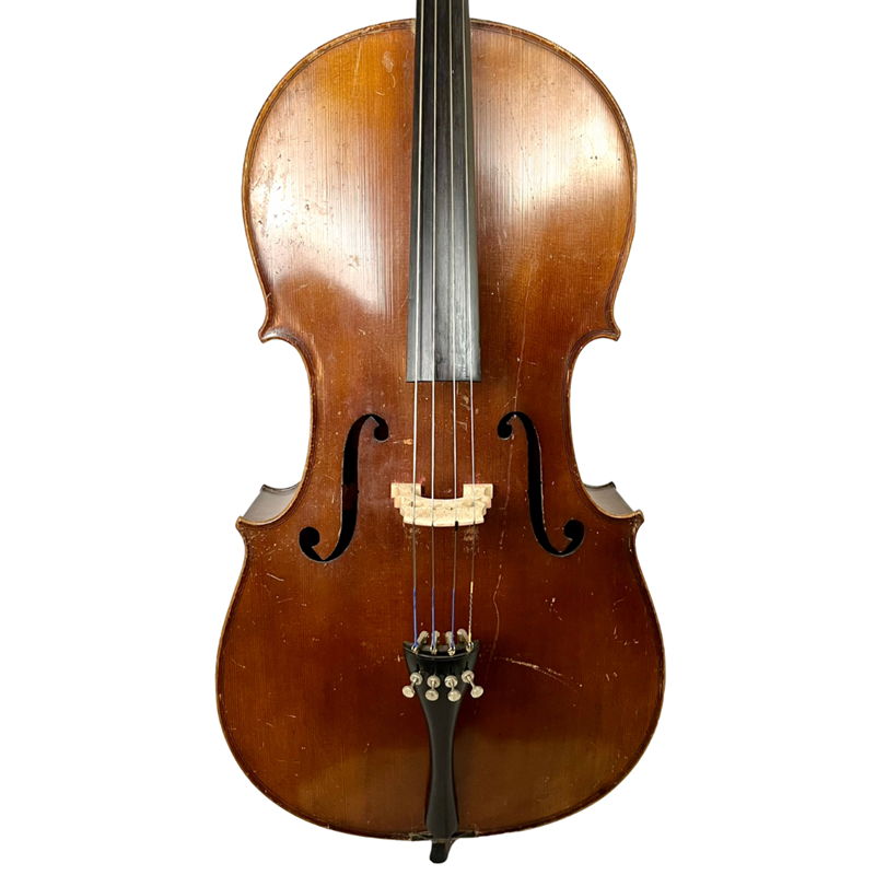The Magic Flute - Used Czech Made 4/4 Cello with Bow and Gig Bag