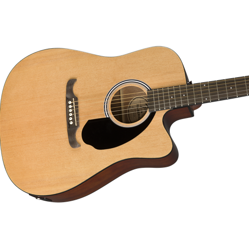 Fender FA-125CE Dread Natural Acoustic Guitar
