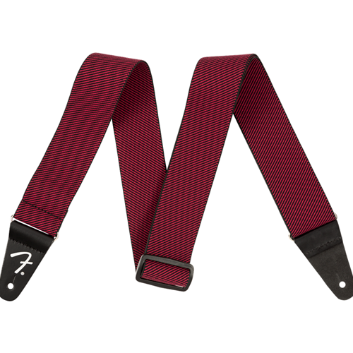 FENDER WEIGHLESS TWEED STRAP RED