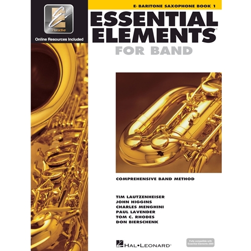 Essential Elements: Book 1 - Bari Sax - Book W/ Eei
