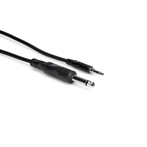 Hosa 3.5mm Trs Stereo - 1/4'' 10' Mono Interconnect Cable