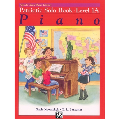 Alfred Basic Piano Patriotic Solo Book Level 1a