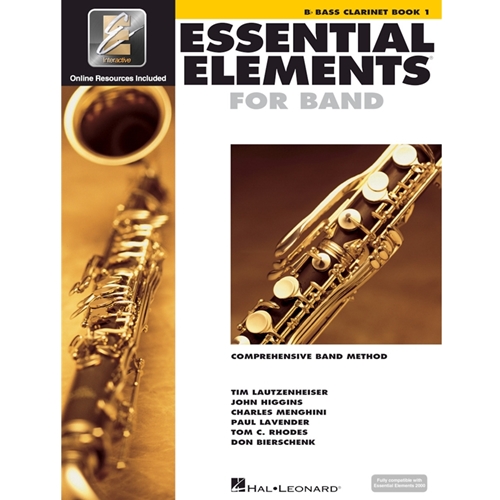 Essential Elements for Band – Bass Clarinet Book 1 with EEi